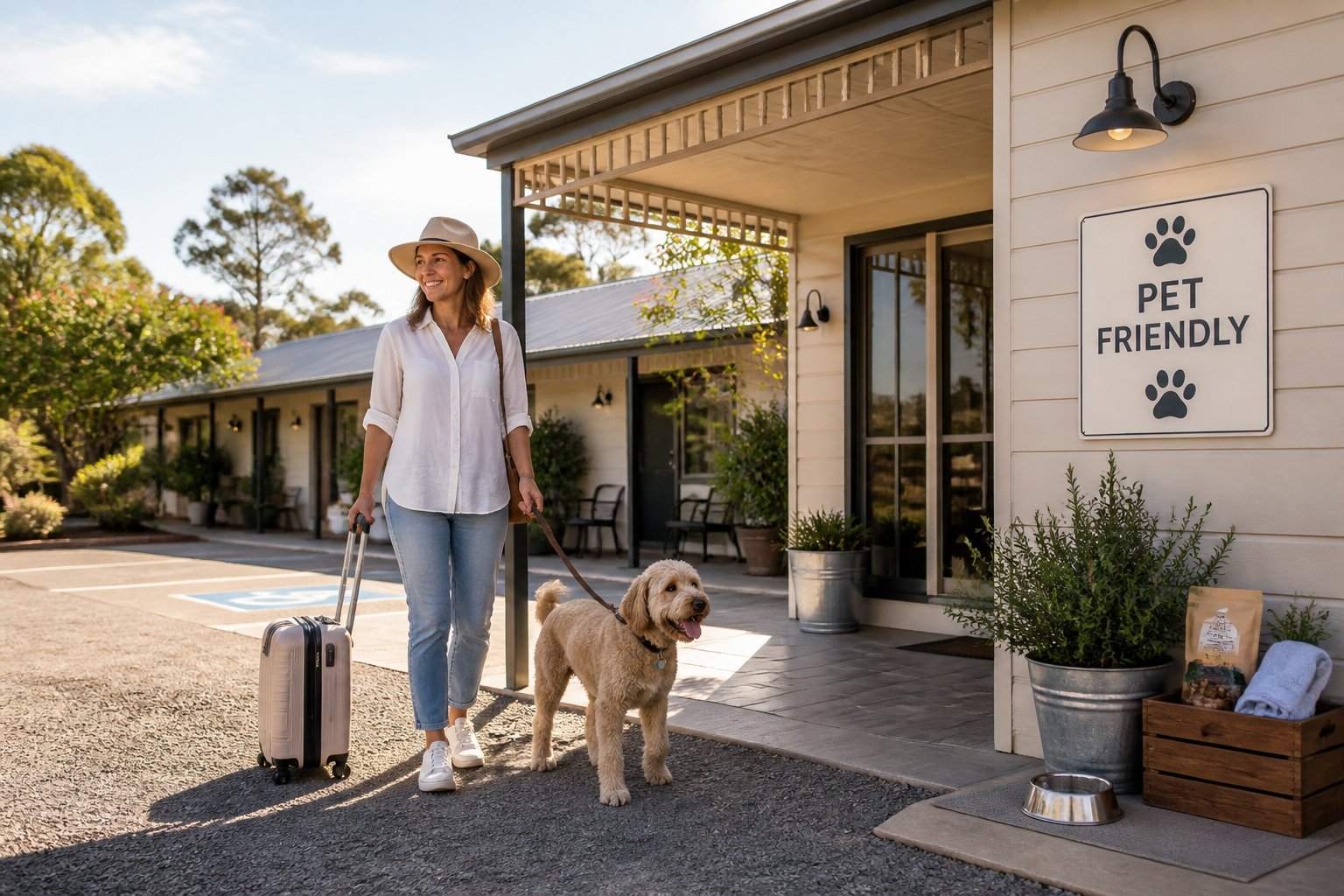Moree pet friendly accommodation