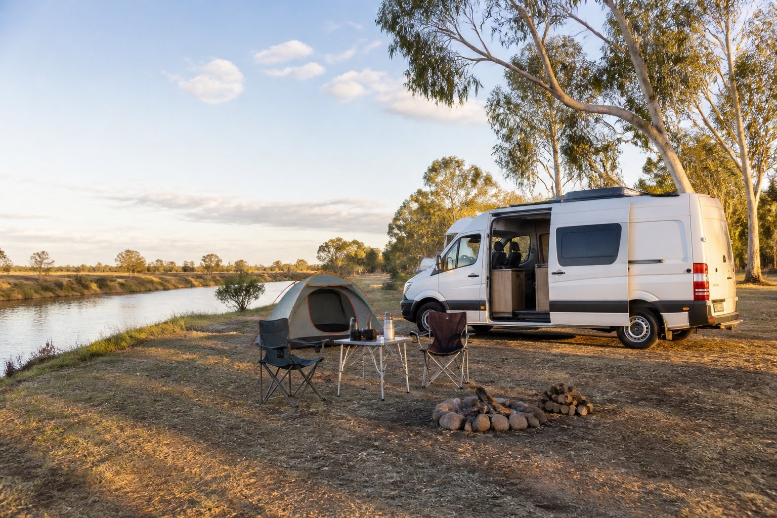 Free camping moree